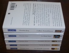 Lot 5 Livres Pocket Christian Jacq