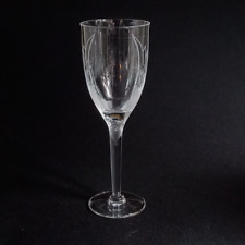LALIQUE CRYSTAL ANGE CHAMPAGNE GLASS, Etched & Frosted Lead Crystal, FRANCE