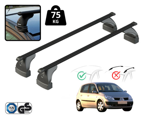 Barres toit nordrive pour - barres,
