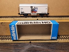 Märklin H0 4415 Wagon Frigo "Le petit train bleu" RARE COLLECTOR ETAT NEUF 