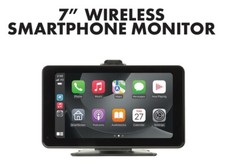 Aerpro 7" Wireless Smartphone Monitor With Adhesive Mount - AM7M01