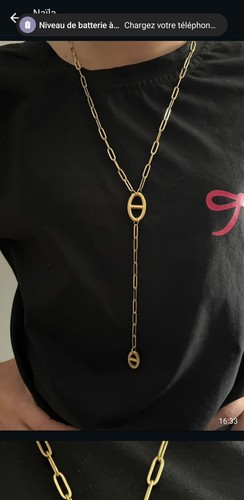 Collier chaîne fantaisie