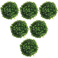  6 Pcs Boules Topiaires Faux Plante Artificielle Décoration Extérieure