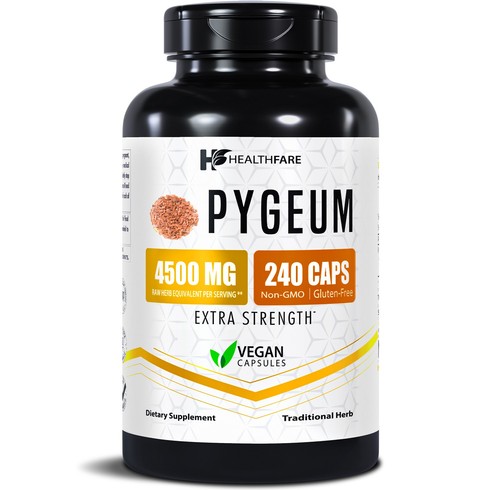 Pygeum bark extract supplement - bark,