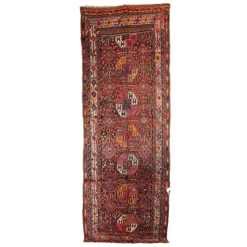 Tapis kazak ancien laine noeud - tapis,