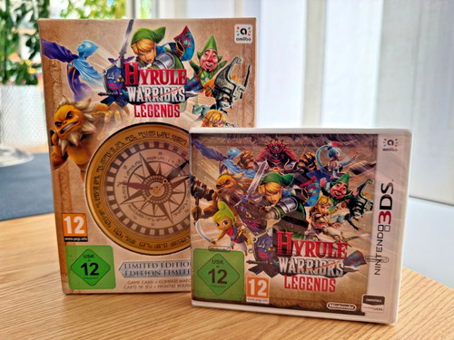 Coffret zelda 3ds hyrule - zelda,