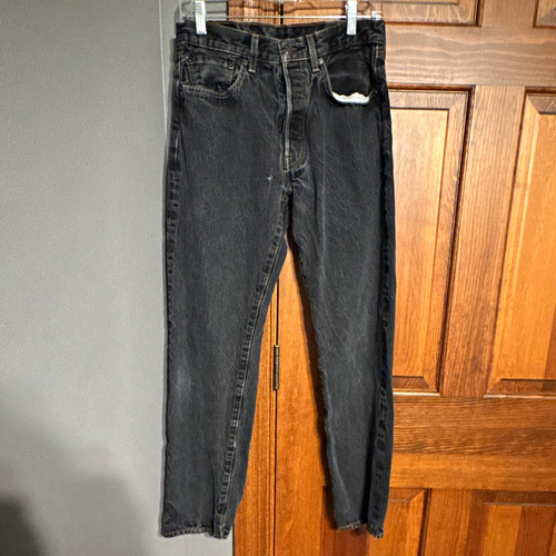 Levi 501 men black denim - 501,