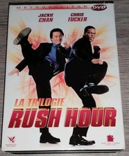 * COFFRET 3 DVD RUSH HOUR LA TRILOGIE VERSION FRANÇAISE JACKIE CHAN CHRIS TUCKER