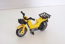 PLAYMOBIL (2710) CITY VEHICLE - Yellow & Black 3202 Motorcycle