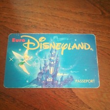 1992 Disneyland passport Paris 'le Château'