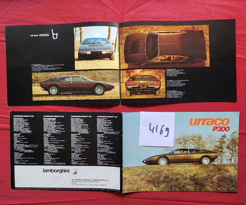 4169 lamborghini urraco - n°,