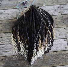 16" DE Wavy Synthetic Dreads Full Set