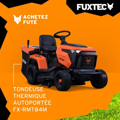 Tracteur tondeuse fuxtec - tondeuse,