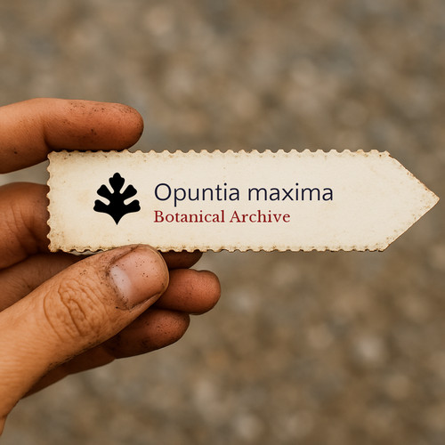 Opuntia maxima seeds graines - opuntia,