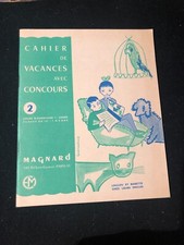 cahier de vacances avec concours, no 2 , cours élémentaire