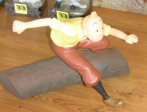 Tintin tronc arbre leblon - tintin,