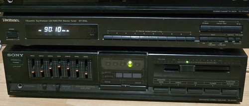Ampli sony tuner technics - sony,