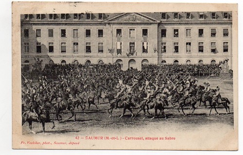 Saumur ecole cavalerie - -,