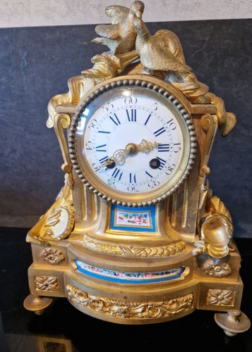 Pendule bronze style - bronze, xv