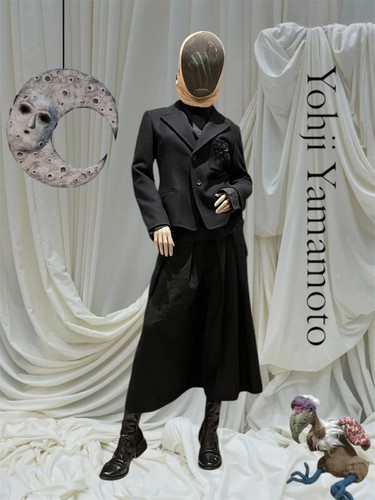 Veste noire laine - t2,