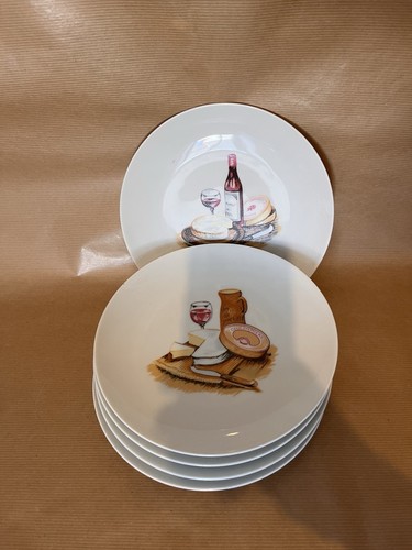 Assiettes fromage vin - fromage, et