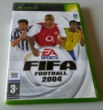 Jeu XBOX "FIFA Football 2004" jeu + boîte version PAL (n°7121S)