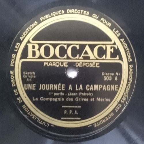 Compagnie grives merles - compagnie, et
