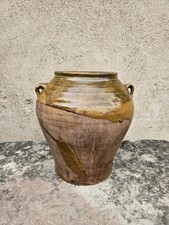 Antique Spanish Pottery & Small Varnished Terracotta Pottery Folk Art