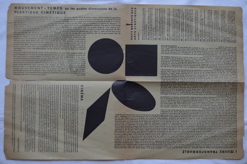 Art cinétique le mouvement - le,