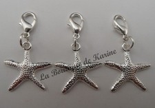 3 CHARMS BRELOQUE ETOILE DE