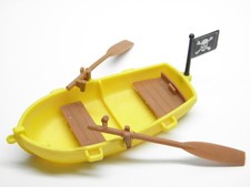 Playmobil 3550 3570 3750 Pirate Boat Rowboat Boat or Rowboat 1st Version