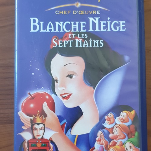 Walt disney vhs blanche - walt,