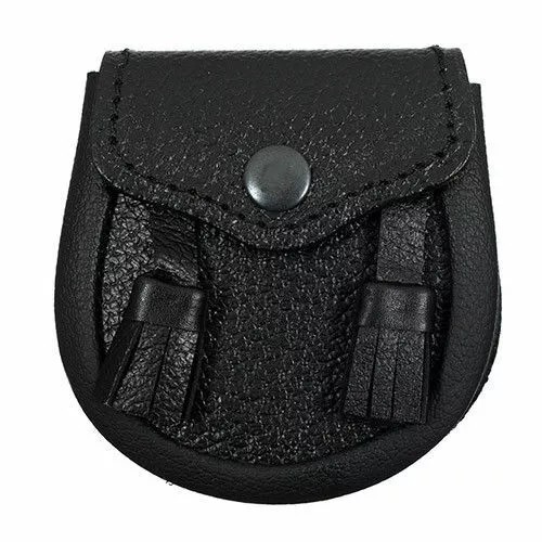 Nouveau sporran cuir noir - nouveau,