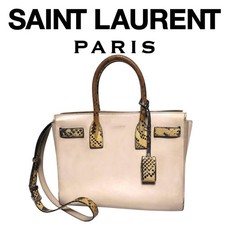 Saint Laurent Python Sac de