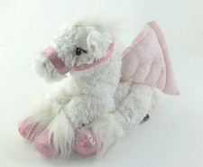 Peluche doudou Licorne blanche