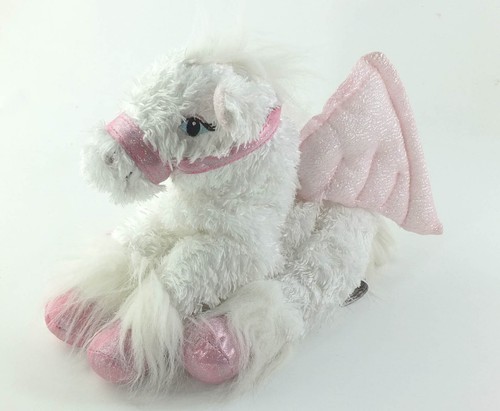 Peluche doudou licorne blanche - licorne,