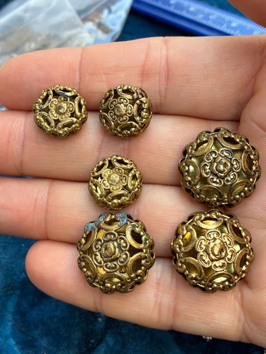 Lot boutons anciens - lot, 6