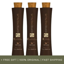 Wennoz HonmaTokyo CoffeePremium Lissage Brésilien Kit Complete 3x1L