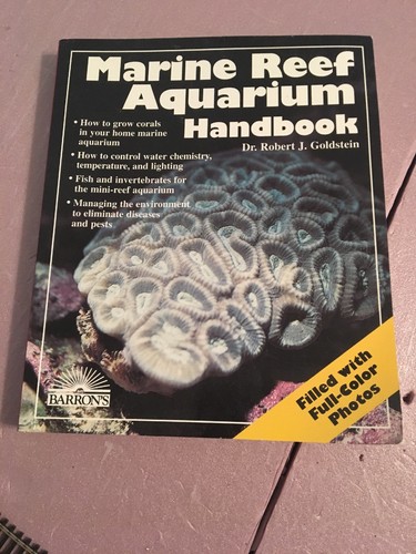 Marine reef aquarium - reef, handbook
