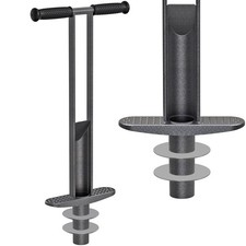 Plantoir Bulbes, Outil de Désherbage de Pelouse Jardin à 85cm Manche Long ave...