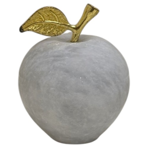 Pomme marbre blanc carrare - en,