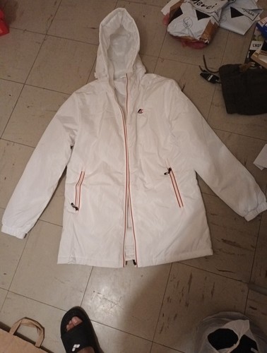 Vestes kway longues blanches - kway,