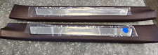 OEM 2016-2020 Lexus RX350 Illuminated Door Sills (2 pc Set) Brown