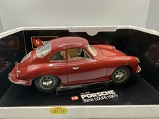 Burago 1:18 Porsche 356b Coupe Diecast Model Car COD 3021