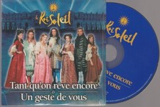 Emmanuel Moire Tant Qu'on Rêve Encore Cd Single 2005 Roi Soleil Christophe Maé