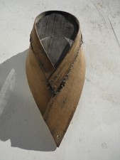 Tamis ancien en bois et de forme ovale