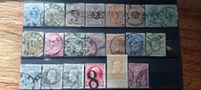 Timbres Belgique Léopold II