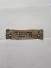 Très Rare Nuquiére De Casque US WW2 originale