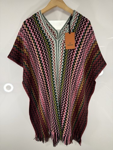 Missoni multicolored poncho - missoni,