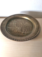 Ancien XXème plateau rond en